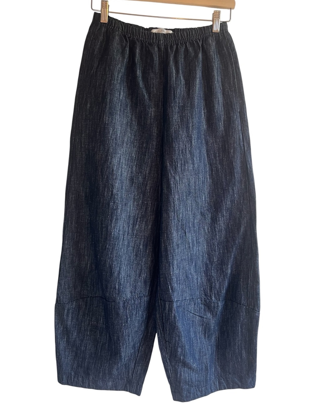 Cut Loose flax & cotton blend wide barrel leg pants size S excellent condition